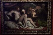 Luca Cambiaso Vanity of Earthly Love Sweden oil painting artist